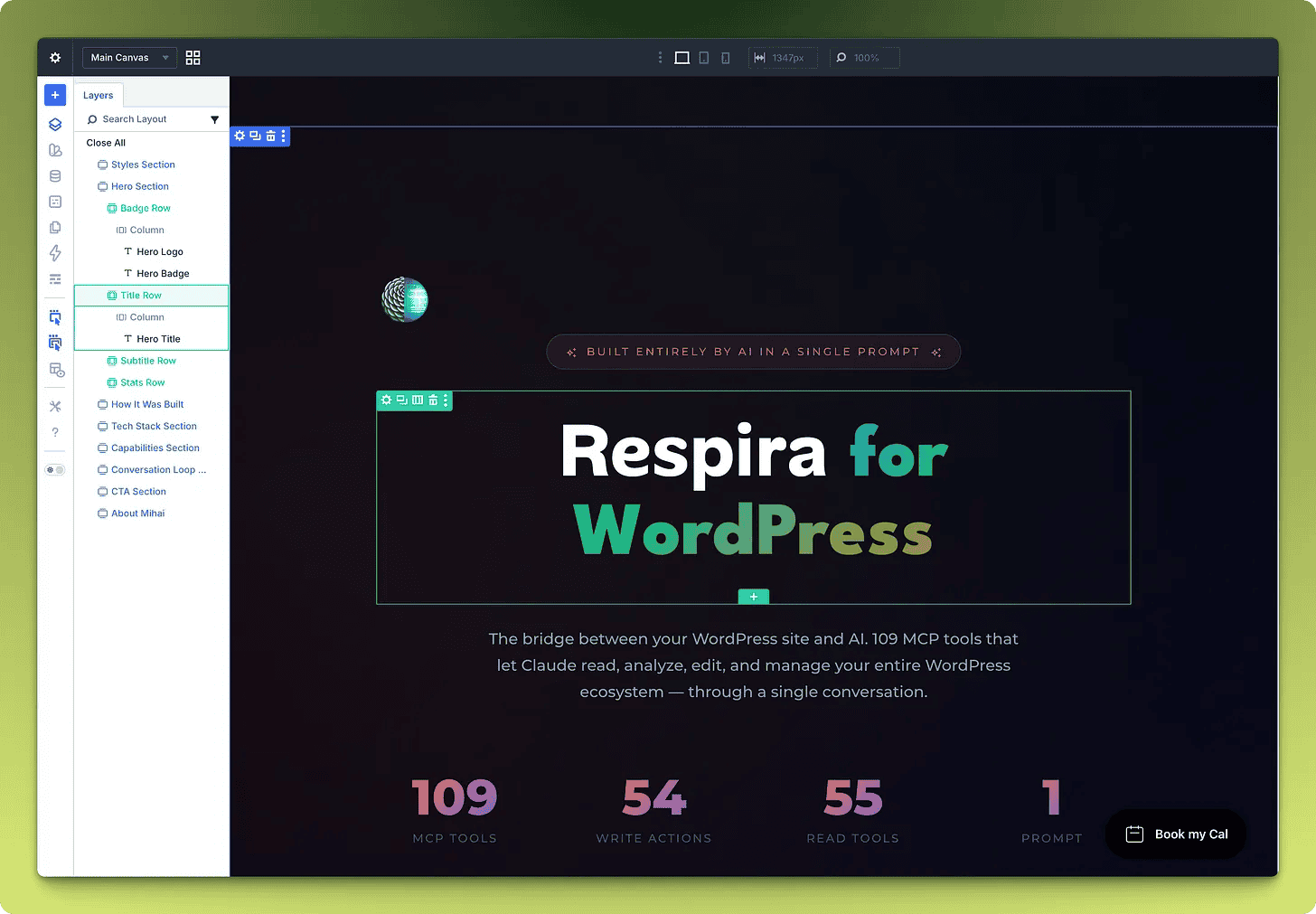 Respira for WordPress demo