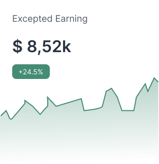 Expected earning chart